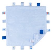 RC305-B: Blue Embossed Taggie Comforter